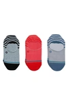 Stance Sensible 3-pack No-show Socks In Tropical