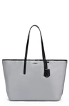 Tumi Voyageur Everyday Nylon Tote In Grey Mist