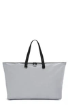 Tumi Voyageur Just In Case Packable Nylon Tote In Grey Mist