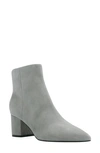 Marc Fisher Jojo Pointed Toe Bootie In Gray Suede