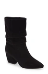 Botkier Women's Skylar Slouched Booties In Black Suede