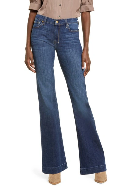 7 For All Mankind Dojo Wide Leg Jeans In Blue