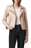 ALLSAINTS DALBY LEATHER BIKER JACKET,WL158T