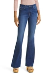 L'agence Affair High Waist Flare Jeans In Delta