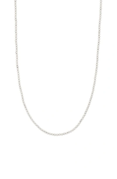 Bony Levy 14k Gold Beaded Necklace In 14k White Gold