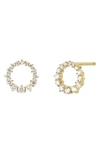 Bony Levy Liora Diamond Frontal Stud Earrings In 18ky