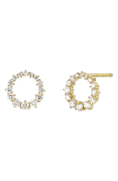 Bony Levy Liora Diamond Frontal Stud Earrings In 18ky