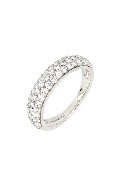 Bony Levy Katharine Diamond Dome Ring In 18k White Gold