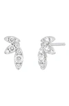Bony Levy Getty Marquise Diamond Stud Earrings In 18k White Gold
