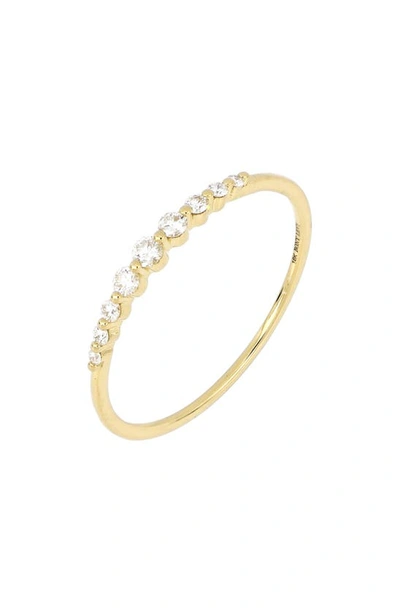 Bony Levy Audrey Diamond Stacking Ring In 18k Yellow Gold
