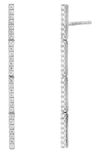 Bony Levy Diamond Stick Linear Drop Earrings In 18k White Gold