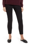 Nordstrom Everyday Skinny Fit Stretch Cotton Ankle Pants In Black
