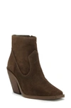 Vince Camuto Amtinda Square Toe Bootie In Sable