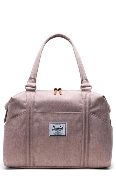 Herschel Supply Co Strand Duffle Bag In Ash Rose Crosshatch