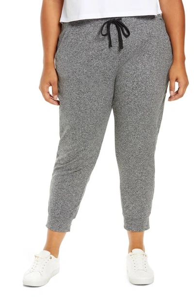 Zella Restore Soft Pocket Joggers In Black/gray