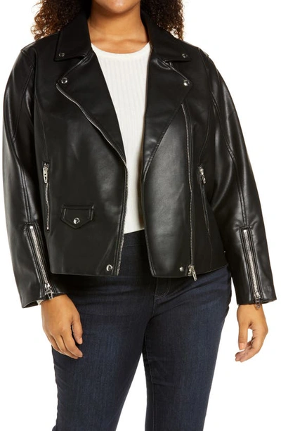 Blanknyc Faux Leather Moto Jacket In Aim High