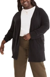 Madewell Coziest Yarn Kent Cardigan In True Black