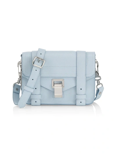 Proenza Schouler Ps1 Mini Crossbody Bag In Baby Blue