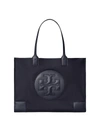 Tory Burch Ella Nylon Tote In Tory Navy