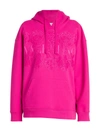 VALENTINO FLORAL LACE & LOGO HOODIE,400013947947