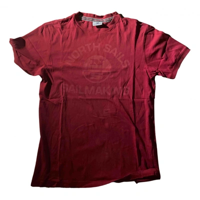 Pre-owned North Sails Red Cotton T-shirt