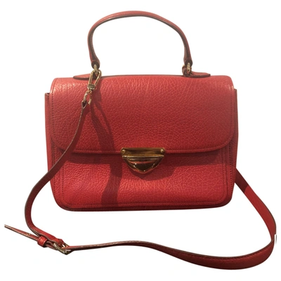 Pre-owned Bimba Y Lola Leather Handbag In Red