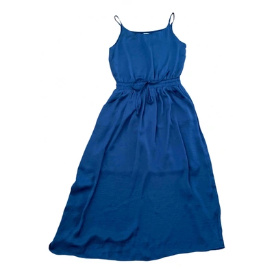 Pre-owned Molly Bracken Maxi Dress In Blue