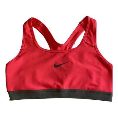 Pre-owned Nike Camisole In Orange