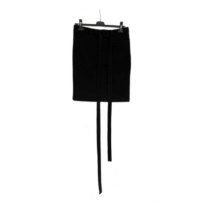 Pre-owned Isabel Marant Étoile Mid-length Skirt In Black
