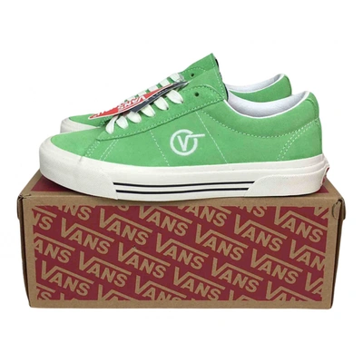 Pre-owned Vans Trainers In Green