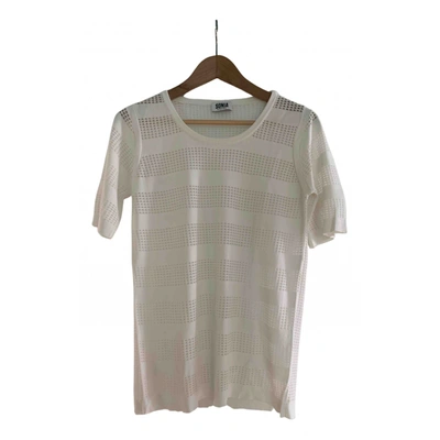 Pre-owned Sonia By Sonia Rykiel T-shirt In White
