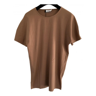 Pre-owned Jil Sander T-shirt In Brown