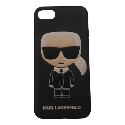 Pre-owned Karl Lagerfeld Accessories In Black