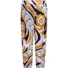 EMILIO PUCCI MULTICOLOR TROUSERS FOR GIRL WITH ICONIC PRINT,9P6111 S0016 208LI