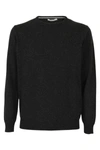 Kangra Cashmere G.collo ml Cot Crepe Fin.19 In Nero