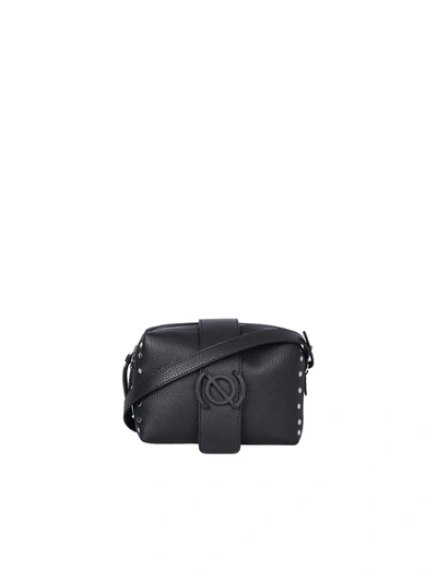 Zanellato Oda Daily Baby Bag In Black Grained Leather In Nero