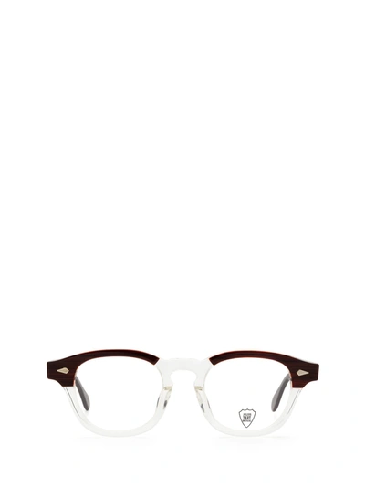 Julius Tart Optical Ar Red Wood Glasses