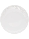 L'objet Haas Mojave Embossed Porcelain Dessert Plate In White