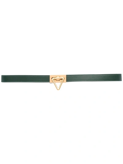 BOTTEGA VENETA TRIANGLE BUCKLE BELT