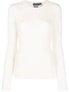 Polo Ralph Lauren Cable-knit Cashmere Jumper In Nude