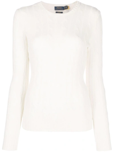 Polo Ralph Lauren Cable-knit Cashmere Jumper In Nude
