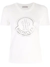 Moncler Crew Neck T-shirt In Weiss