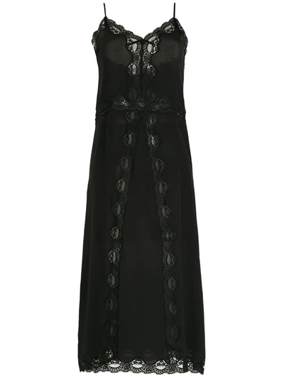Andrea Bogosian Voz Couture Silk Camisole In Black