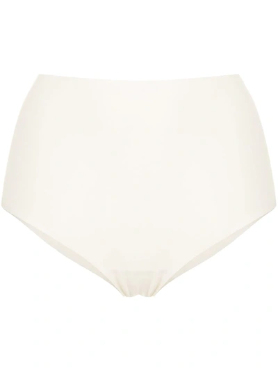 Chantelle Stretch-jersey Briefs In White