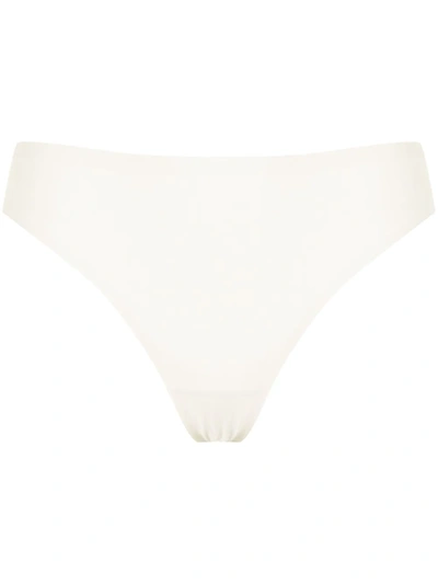 Chantelle Stretch-jersey Thong In White