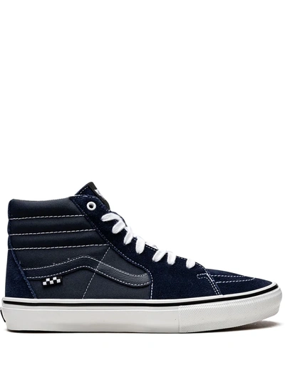 Vans Sk8 Hi Sneakers In Blue