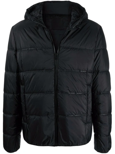 Givenchy Men's  Black Polyamide Down Jacket In Nero