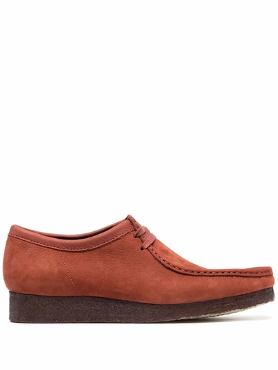 Clarks Originals Wallabee Suede Loafers In Brown
