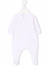 GIVENCHY LOGO-PRINT COTTON BABYGROW