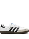 ADIDAS ORIGINALS SAMBA ADV "WHITE/BLACK" SNEAKERS